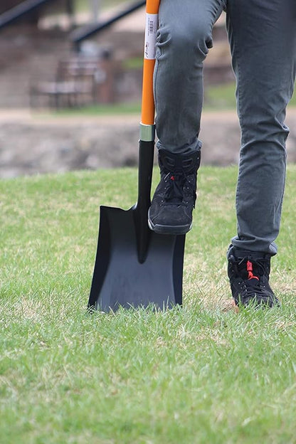 Ashman Transfer Shovel (2 Pack) – 41 Inches Long D Grip with Durable Handle – A Premium Quality Multipurpose Shovel for Heavy Duty Construction, Farming, and Outdoor works, Gardening, Landscape works.