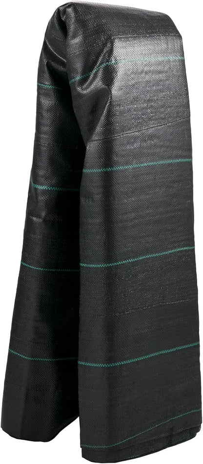 Happybuy Driveway Fabric, 13x108ft Commercial Grade Landscape Fabric, Garden Weed Barrier Fabric Heavy Duty, Geotextile Fabric Underlayment Gravel, Ground Cover Drainage Fabric, Weed Control Blocker