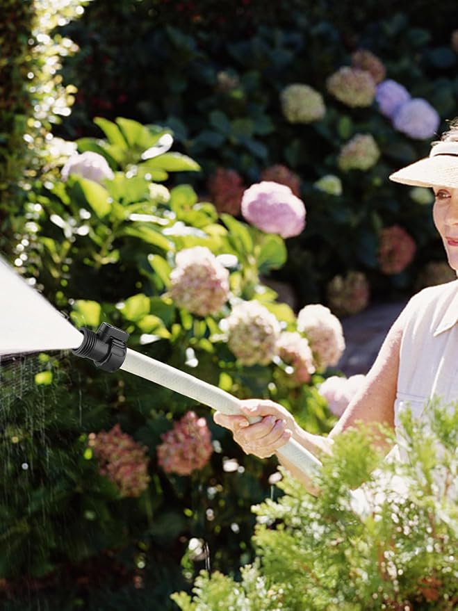 12 Pack 3/4'' Plastic Garden Hose Shut Off Valve - Standard Shutoff Ball Valve Thread Connector Coupling for Telescopic Pipe, Gun, and Water Control