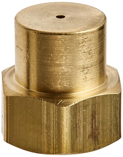 Dramm Seedling Nozzle, Solid Brass for Fragile Plants, Delicate Seedlings and Plant Cuttings, Produces Extra Fine, Hollow Cone Mist Pattern, Brass