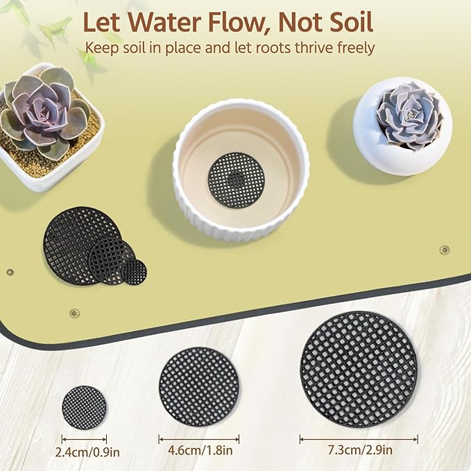 LASZOLA 45 pcs Repotting Set with Potting Mat Tiny Tools for Indoor Plants Succulents, Gardening Bag Kit with Waterproof Tray and Mini Tools, Ideal for Soil Replacement Seedling Transplanting, Yellow