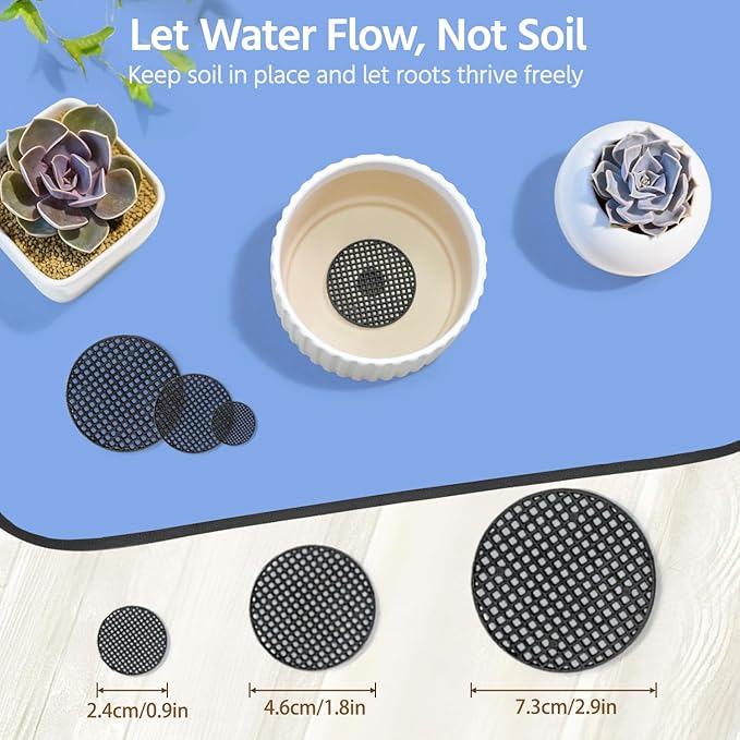 LASZOLA 45 pcs Repotting Set with Potting Mat Tiny Tools for Indoor Plants Succulents, Gardening Bag Kit with Waterproof Tray and Mini Tools, Ideal for Soil Replacement Seedling Transplanting, Blue