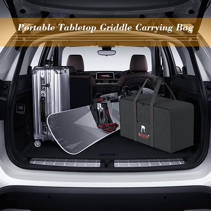 22 inch Griddle Carry Bag for Blackstone 17 Inch Griddle & 22 Inch Griddle with Hood and Stand, 22" Tabletop Grill Carry Bag for Blackstone 1891 & 1814, Water-Resistant 22" Grill Storage Case