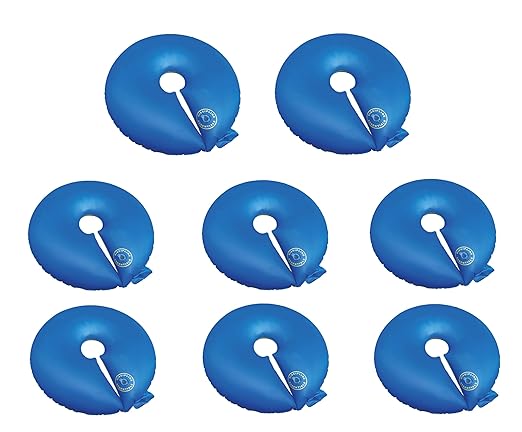 12+ Hours Slow Release Tree Watering Bag/Ring - 15 Gallon, by Discipline Essentials, Ideal for Newly Planted Trees and Shrubs (8-Pack)