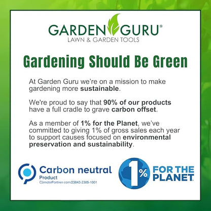 Garden Guru Titanium Hand Weeder Fork Tool – Rust Resistant – Ergonomic Handle – Great for Planting, Spreading Mulch, Weeding, Loosening & Transplanting Soil - 1 Case (48 Pcs)