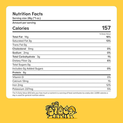 Nuts.com – Organic Pumpkin Seeds – 2 Lb Bag, No Shell Pumpkin Seeds Organic, Healthy Snack for Adults & Kids, Rich in Protein, Fiber, Calcium & Potassium – Keto Friendly, Vegan, Gluten-Free & Kosher Pareve