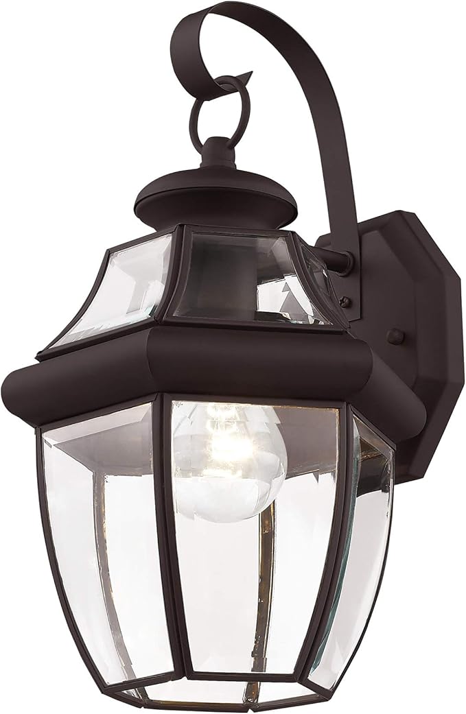 Livex Lighting 2151-03 Outdoor Lighting, 13" x 8.5" x 8.5", White