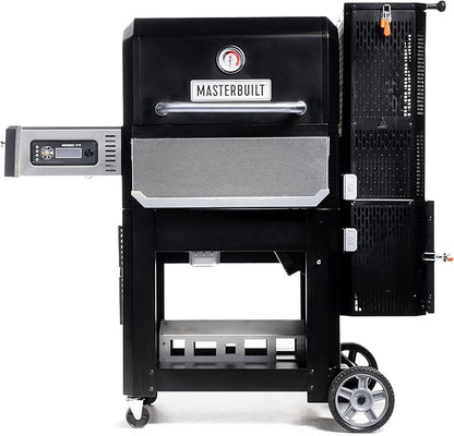 Masterbuilt® Gravity Series® 800 Digital Charcoal Grill, Griddle and Smoker with Digital Control, App Connectivity and 800 Cooking Square Inches in Black, Model MB20040221
