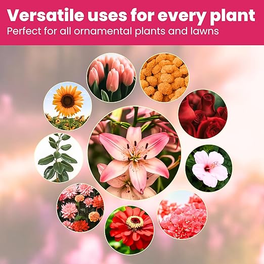 Concentrated Liquid Enzyme-Based Organic Plant Food | Organic Plant Fertilizer & Bloom Booster | Ideal for Flowers, Fruits & Vegetables, Indoor & Outdoor Gardening (8.45oz)