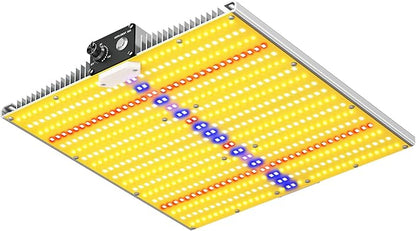 2025 Upgraded SH1200 Led Grow Light,Dimmable Full Spectrum LED Growing Lights with UV&IR for Indoor Plants Greenhouse Increase Yield & Crop Quality, Plant Growing Lamps,Cover 3x3 Grow Light