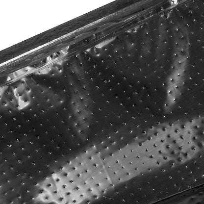 NatraHedge 15" Hampton Contemporary Black Wooden Planter Box Indoor and Outdoor Use for Patio Garden (44" x 15" x 15")