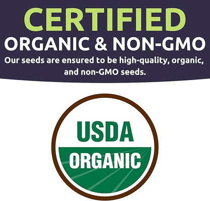 Organic Pepper Seeds (Sweet and Hot) Variety Pack - 13 Individual Packs - 2026 Season - Cayenne, Orange Habanero, Shishito and More! for Indoor & Outdoor Planting (Non-GMO, Certified Organic)