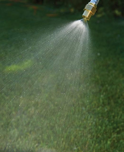 Dramm Seedling Nozzle, Solid Brass for Fragile Plants, Delicate Seedlings and Plant Cuttings, Produces Extra Fine, Hollow Cone Mist Pattern, Brass