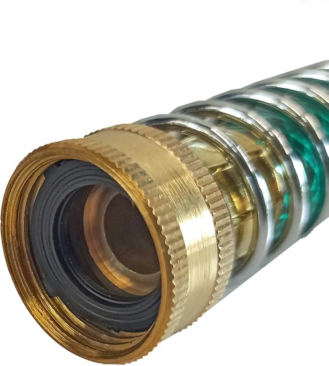 Hourleey Garden Hose Protector, Hose Extension Adapter with Coil Spring, 2 Pack