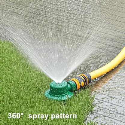 Irrigation Sprinklers, Metal Lawn Sprinkler for Yard and Garden, Heavy Duty Water Irrigation System 360 Degree for Small to Medium Area Watering Garden Lawn Yard Patio Grass