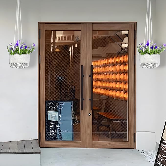 Hanging Planter Basket 2 Pack Jute Hanging Plant Holder Handmade Boho Plant Hangers Rope Woven Hanging Plant Holder Modern Storage Organizer Plant Hangers for Indoor Home Decor