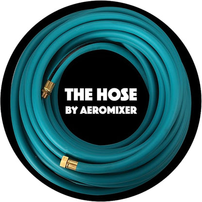 Aeromixer THE HOSE - 1 Inch Garden Hose 25 Ft, Kinkless Commercial Garden Hoses, Heavy Duty Industrial Water Hoses for Outdoors, 650 PSI High-Pressure Watering Tool for Farming and Gardening