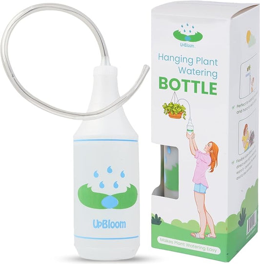 UpBloom - 32 Oz Squeeze Bottle for Hanging Plants, Squirt Bottle/Water Container for Outdoor/Indoor Hanging Plant Made in The USA (Great Alternative for Outdoor/Indoor Watering Can)