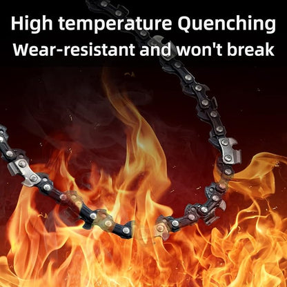 8 Inch Chainsaw Chain 3/8" LP Pitch .050" Gauge 33 Drive Links, 8 Inch Replacement Pole Saw Chains Compatible for Sun Joe SWJ800E SWJ806E, Chicago, Portland 62896, Greenworks, Oregon S33-2 Pack