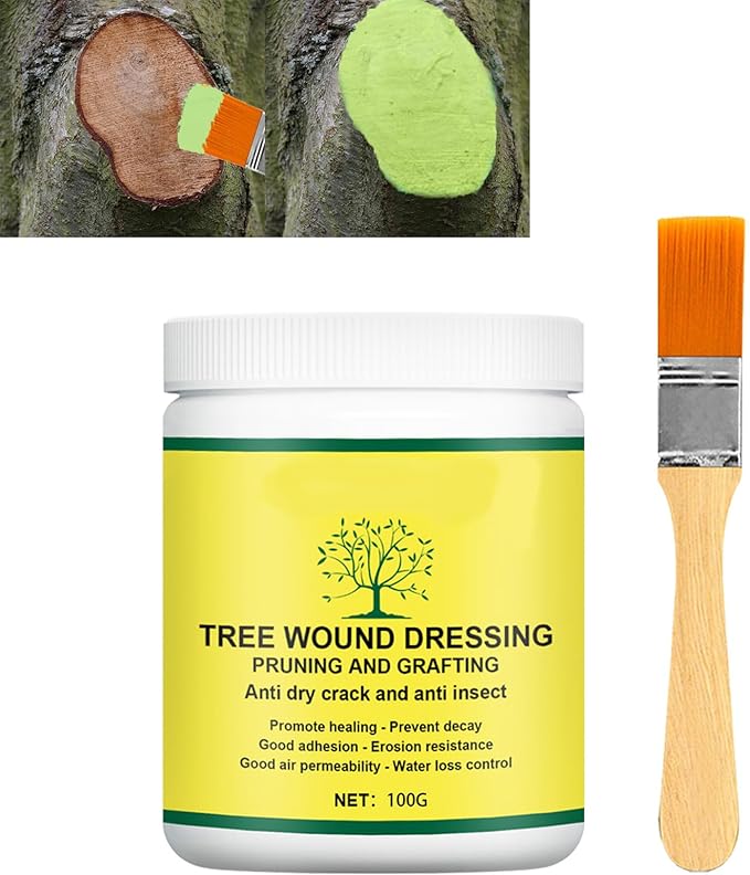 Tree Wound Sealer, Tree Wound Pruning Sealer, Tree Grafting Paste, Bonsai Cut Paste, Pruning Sealer, Plant Grafting Paste Smear Tree Repair Ointment Agent Repair Tools (1Pcs)