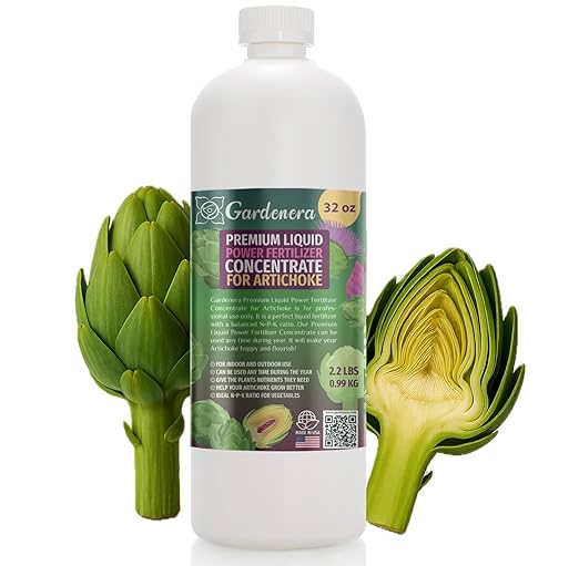 Liquid Power Artichoke Fertilizer - Premium Liquid Plant Food for Artichoke - Fast-Acting Concentrate for Growth, Strong Roots & High-Yield Harvest - 32 oz - Indoor & Outdoor Use