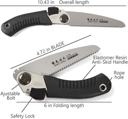 Woodworking Saw, Japanese Pull Saw for Woodworking and Wood Craftsmanship, Long Handle with Precision Blade and Cutting Power, Heavy Duty (Woodworking Saw)