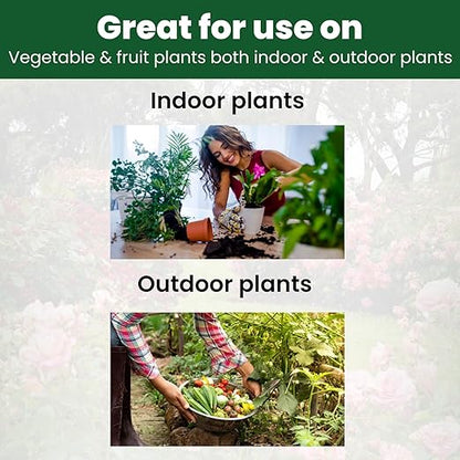 Concentrated Liquid Enzyme-Based Organic Fertilizer(8.45oz) Organic Plant Food & Gardening Fertilizer-Enhances Root Development Ideal for Indoor & Outdoor Plants & Vegetables(1-0-1)