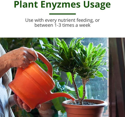 Humboldts Secret Plant Enzymes | 7,000 Active Units per mL | Root & Soil Enzyme Additive for Hydroponic and Aeroponic Systems | Boosts Growth and Root Strength for Maximum Nutrient Uptake | 16 Ounce