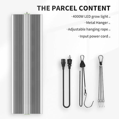 BESTVA BP2000 Dimmable LED Light, Full Spectrum Plant Lamp for Indoor Seed Starting, Seedlings, Vegetables & Household Plants