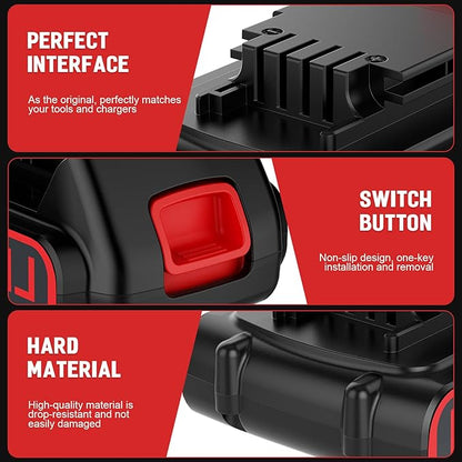 3500mAh LBXR20 Battery for Black and Decker 20V Battery Replacement 20Volt Max Lithium-ion LB20 LBXR20 LBXR2020 20V Lithium-ion Weed Eater Trimmer Cordless Tool Battery 2Pack Just for Black and Decker