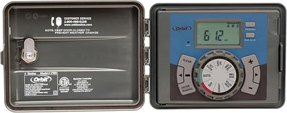 Orbit 27894 - Easy-Set Logic 4-Station Indoor/Outdoor Sprinkler Timer/Controller