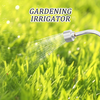 DOITOOL Watering Wand Heavy Duty, Metal Garden Hose Wand 18 Inches Long Hose Nozzle Sprayer with Flow Control for Watering Hanging Baskets and Shrubs (2000 Holes)