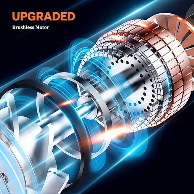 Electric Pruning Shears Cordless Pruner Shears Brushless 35mm Cutting Diameter with 2000mAh*2 Rechargeable Batteries for Garden Tree Pruner Branch