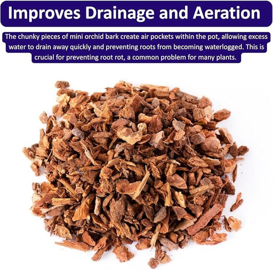 SuperMoss (23107) Orchid Potting Bark, 100% Natural Douglas Fir Bark, 1/4", 1,560 Cu. in.