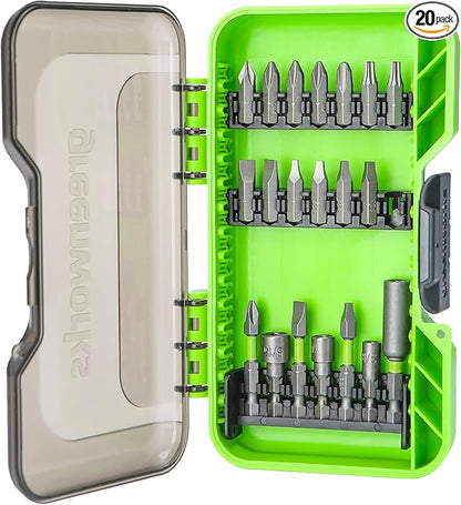 Greenworks 20 Piece Impact Rated Driving Set