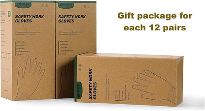 Safety Work Gloves PU Coated-12 Pairs,Red Seamless Knit Glove with Polyurethane Coated Smooth Grip on Palm & Fingers, for Men and Women, Ideal for General Duty Work (Small)