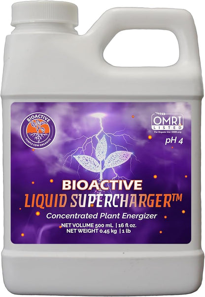 Purple Cow Organics Liquid Biology Bundle Concentrate - Indoor/Outdoor, Plant Growth Stimulator, Soil Conditioner, Fertilizer, Fulvic/Humic Acids