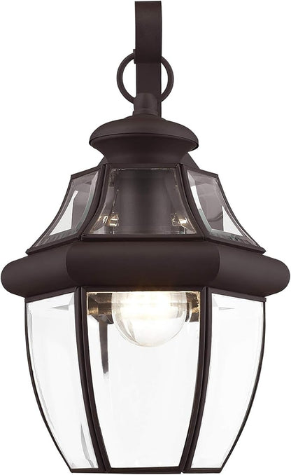 Livex Lighting 2151-03 Outdoor Lighting, 13" x 8.5" x 8.5", White