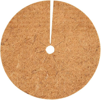 Coconut Fiber Mulch Rings for Winter Plant Protection Coconut Fibers Mulch Ring for Shrubs Against Cold Frost Wind, 4PCS 11.7inches/30cm Diameter