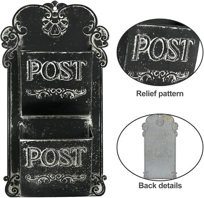 Chic Metal Wall Planter - Indoor/Outdoor Wall Mount Planter for Home Decor