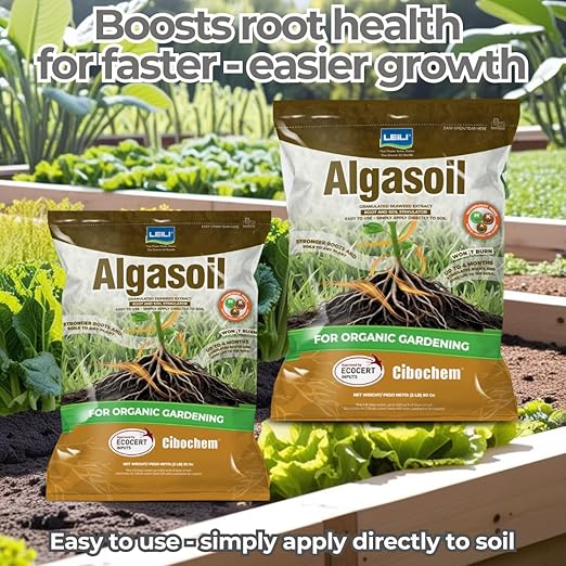 Granulated Seaweed Extract Stimulator - 5lb (80 oz) - Stronger Root Growth, Quick Visible Results, Ideal for Organic Crops, Apply Directly, Easy Aply.
