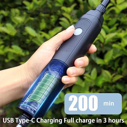 2 Gallon Electric Garden Sprayer, Electric Sprayer with USB Rechargeable Handle, 3 Mist Nozzles, Retractable Wand, Water Pump Sprayers