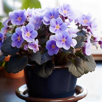 300+ Violet Flower Seeds for Planting, Mixed Color Matthiola Seed, Perennial Flower Plants, Non-GMO Violet Seeds for Garden Home Heirloom Plant