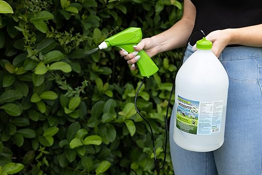 Mosquito Magician Ready to Use Liquid Solution – Kills Mosquitoes, Fleas & Fire Ants – Use with Mosquito Foggers, Sprayers & Misting Systems – Pet & Yard Safe for Lawns, Patios, Outdoors, 2 Gallon