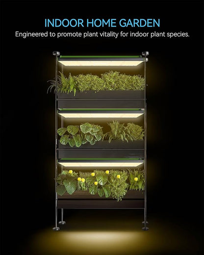 MELONFARM 70W Led Grow Light,Meet The Spectral Requirements for Plant Growth,hangable Grow Light for a Variety of Indoor Growing scenarios