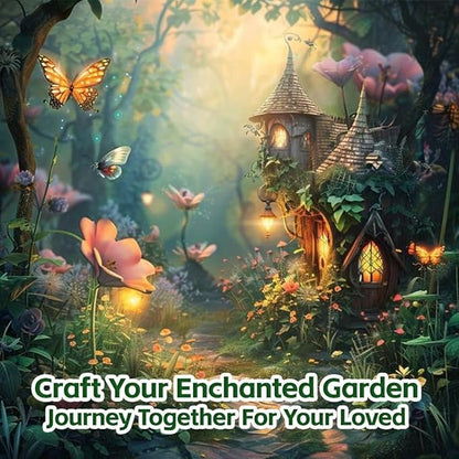 20Pcs Outdoor Miniature Fairy Garden Accessories Kit with Fairy House & Mini Resin Animals - Miniature Garden Decor Gifts for DIY Micro-Enthusiasts