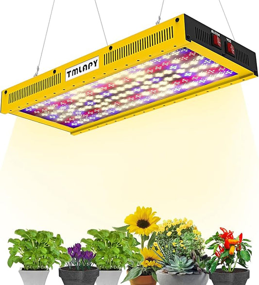 LED Grow Lights, Plant Light with Full Spectrum, Growing Lamps with Daisy Chain for Indoor Plants Seeding Vegs Flowers in 2x4 Grow Tent Greenhouse(270Watts)