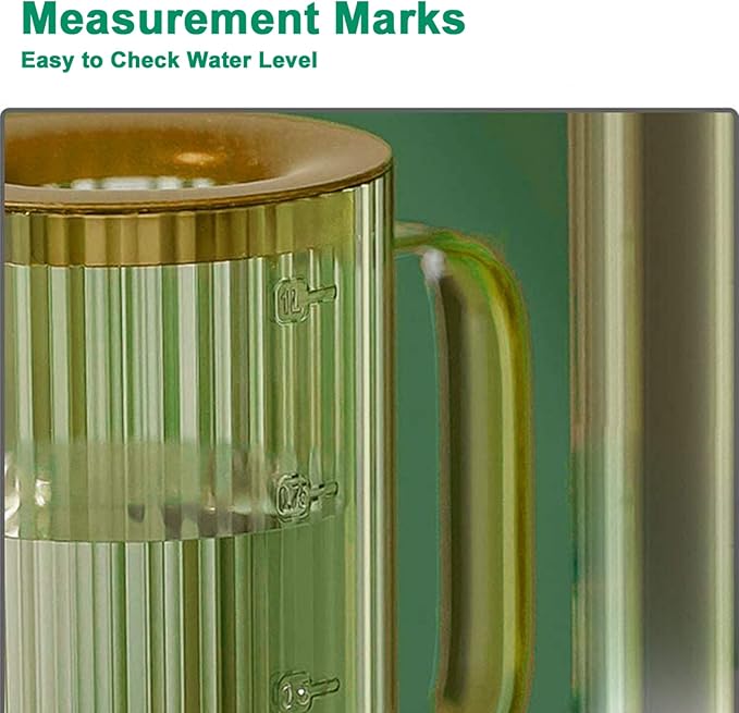 Tennedriv Green Long Spout Watering Can Indoor, Small Watering Cans for House Plants, Flowers, Succulents (Brown)