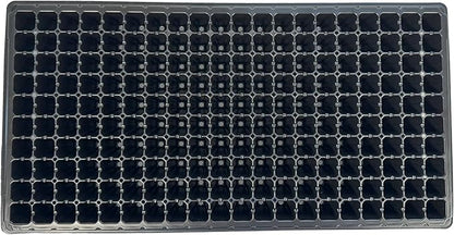 200 Cell Seedling Plastic Nursery Trays, 10 Pack, Thick Durable Germination Plug Trays, 2000 Cells Reusable Plant Propagation