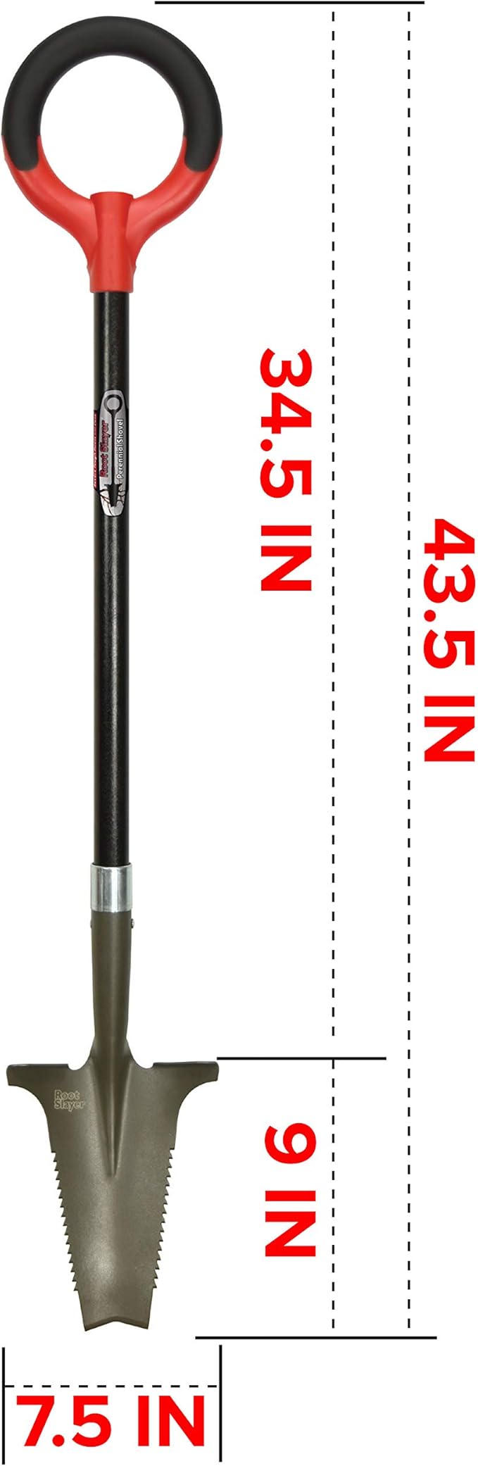 Root Slayer 23311, Perennial Shovel, Red